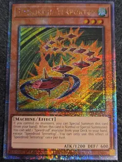 Speedroid Terrortop MP24-EN040 Quarter Century Rare 1st Ed NM Yugioh - Image 1