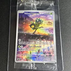 Teal Mask Ogerpon 123 Sv: Scarlet & Violet Promo Card Sealed - Image 1