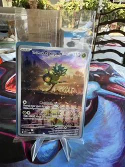 Teal Mask Ogerpon 123 Sv: Scarlet & Violet Promo Cards Holo Sealed - Image 1