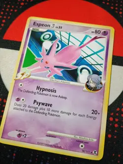 Espeon 18/111 Rising Rivals Regular Pokemon TCG Card - E1 - Image 3