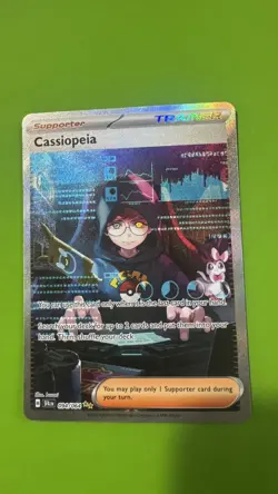 Cassiopeia Trainer Holo Card Pokemon TCG S&V Shrouded Fable 094/064 - Image 1