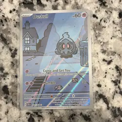 Pokemon Duskull 068/064 Sv: Shrouded Fable Illustration Rare Holo Card English - Image 1