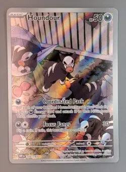 Houndour IR 204/197 OBF ENG SV Obsidian Flames NM Pokemon Card TCG - Image 1