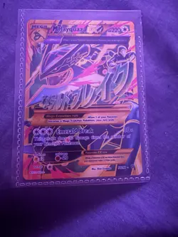 Pokemon TCG M Rayquaza EX Full Art Ultra Rare Ancient Origins Card 98/98 - Image 1