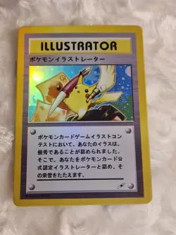 1996 Pokemon Jap Illustrator Holo Card Promo Pikachu Charmander Japanese - Image 2