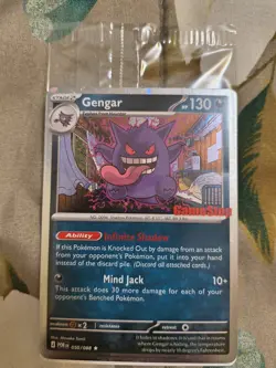 Pokemon Gengar Promo Holo Card POR 050/088 SWIRL 🍥 I take only Zelle for pay - Image 1