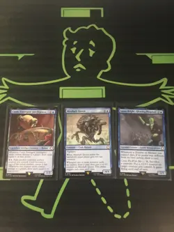 MTG Magic The Gathering Mirelurk Queen / Curie / Jason Bright Fallout Lot - Image 1