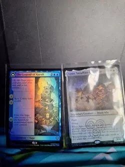 Lot 15 Foil, Holo, Borderless MTG Avatar Last Airbender Badgermole Ba Seng Wall - Image 5