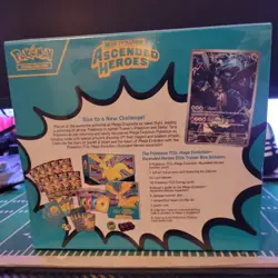 2026 Pokemon TCG Mega Evolution Ascended Heroes - Elite Trainer Box - New Sealed - Image 2