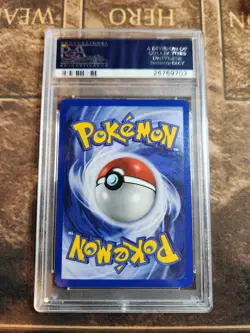 Vintage PSA 9 MINT 2000 Pokemon Gym Challenge Blaine's CHARIZARD Holo 2/132 #2 - Image 2