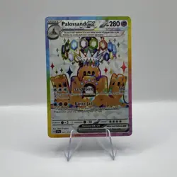 Pokemon Palossand ex 221/191 Sv08: Surging Sparks Ultra Rare Full Art Tera Holo - Image 1