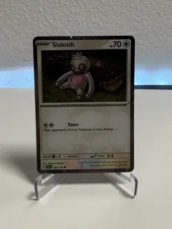 Pokemon Slakoth 160/193 Paldea Evolved Cosmos Holo NM - Image 1