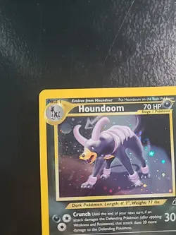 Houndoom 4/75 Holo Rare Neo Discovery Unlimited Pokemon TCG WOTC - LP/MP - Image 3