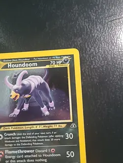 Houndoom 4/75 Holo Rare Neo Discovery Unlimited Pokemon TCG WOTC - LP/MP - Image 4
