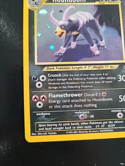 Houndoom 4/75 Holo Rare Neo Discovery Unlimited Pokemon TCG WOTC - LP/MP - Image 5