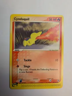 Cyndaquil 59/100 Common Sandstorm Pokemon - Image 1
