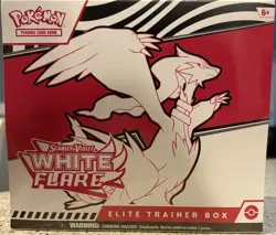POKEMON White Flare Elite Trainer Box SEALED - Image 1