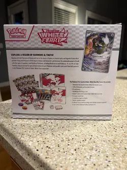 POKEMON White Flare Elite Trainer Box SEALED - Image 3