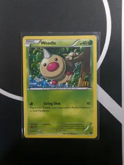 Weedle 1 McDonald's 2014 Promo Holo - Pokemon TCG - Image 1