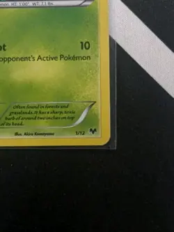 Weedle 1 McDonald's 2014 Promo Holo - Pokemon TCG - Image 4