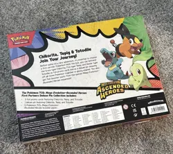 Pokemon TCG Ascended Heroes Deluxe First Partner Pin Collection Promo Booster - Image 2