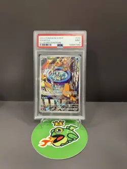 Pokemon Squirtle 148/142 ITA Illustrazione Rara PSA 9 Corona Astrale 2024 IR - Image 1