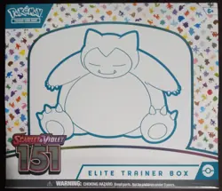 Pokemon 151 Scarlet & Violet Factory Sealed Elite Trainers Box Rare - TCG - Image 1