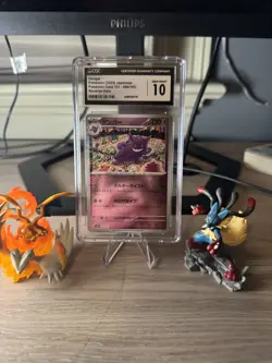 CGC GEM Mint 10 Gengar 094/165 Pokemon Japanese Sv2a 151 Holo - Image 3