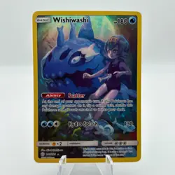 Pokemon Wishiwashi Secret Rare Holo Basic 180HP 240/236 Cosmic Eclipse - Image 1
