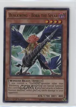 UR - Blackwing Bora the Spear 1st Ed. YuGiOh Legendary Collection 5Ds MegaPack - Image 1