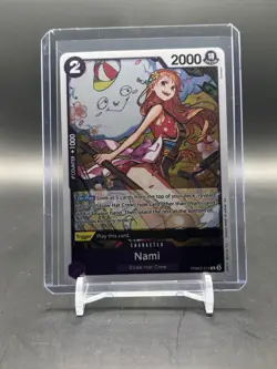 One Piece TCG Nami PRB02-012 R Foil The Best Vol. 2 English NM - Image 1