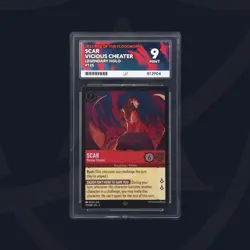 Disney Lorcana TCG Scar Vicious Cheater 125/204 Rise of the Floodborn Ace 9 - Image 3