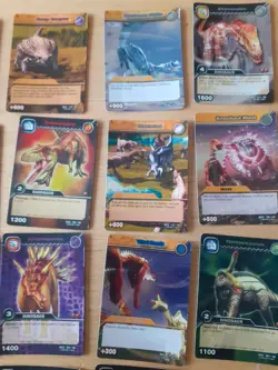 Dinosaur King Trading Card Tcg Rare Holo Bundle Spinosaurus Upper Deck Lot 2 - Image 3