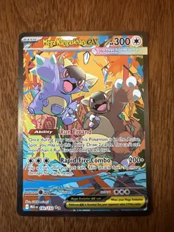Mega Kangaskhan ex 182/132 Special Illustration Rare Mega Evolution Pokemon card - Image 1