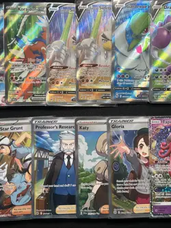 Pokemon TCG Lot EX, V, Full Arts, Shiny, Vmax, Texture Energy Cards 35 Card Lot - Image 5