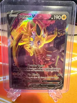 Jolteon V - SWSH 183 - Black Star Promo - Pokemon TCG Card NM Rare - Image 1