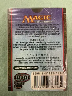 Magic The Gathering Planeshift Barrage Deck Sealed - Image 2