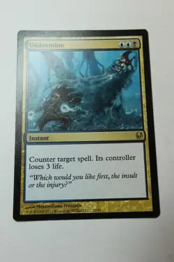 MTG Undermine x1- -Duel Decks: Ajani vs. Nicol Bolas-Lightly Played - Image 1