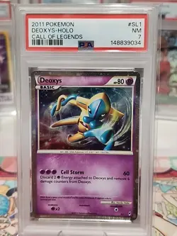 2011 Pokemon Deoxys #SL1 Call of Legends Holo PSA 7 - Image 2