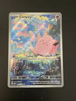 2026 Pokemon TCG Perfect Order Clefairy Illustration Rare 094/088 - Image 1