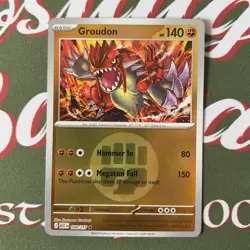 Groudon 108/217 Energy Reverse Holo Ascended Heroes Pokemon TCG NM Pack Fresh - Image 1