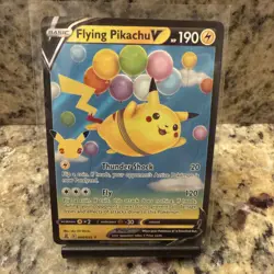 Pokemon TCG Celebrations Flying Pikachu V & VMAX 006/025 007/025 English - Image 1