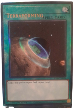 Yu-Gi-Oh Terraforming UPR 1st Edition Misprint Text Alignment Error - Image 2