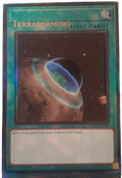 Yu-Gi-Oh Terraforming UPR 1st Edition Misprint Text Alignment Error - Image 4