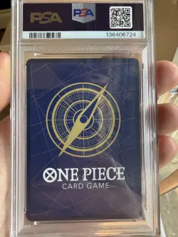 2024 One Piece P-043 Monkey D. Luffy Convention Exclusive Foil PSA 9 English🔥📈 - Image 2