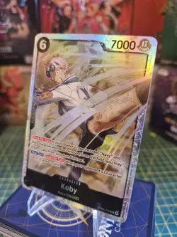 One Piece TCG Koby EB04-044 Super Rare English - Image 1