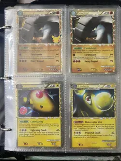 Pokemon Binder Collection Vintage 160 Cards - Image 3