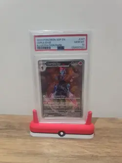 Pokemon TCG Surging Sparks Ceruledge EX Illustration Rare Card 197/191 PSA 10. - Image 1