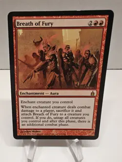 Breath of Fury Ravnica: City of Guilds Regular Card MTG LP Magic The Gathering - Image 1