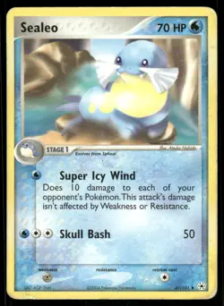 Pokemon Cards Sealeo 47/101 Hidden Legends Uncommon HP - Image 1